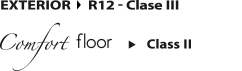 EXTERIOR R10 Class III | Comfort Floor Class II